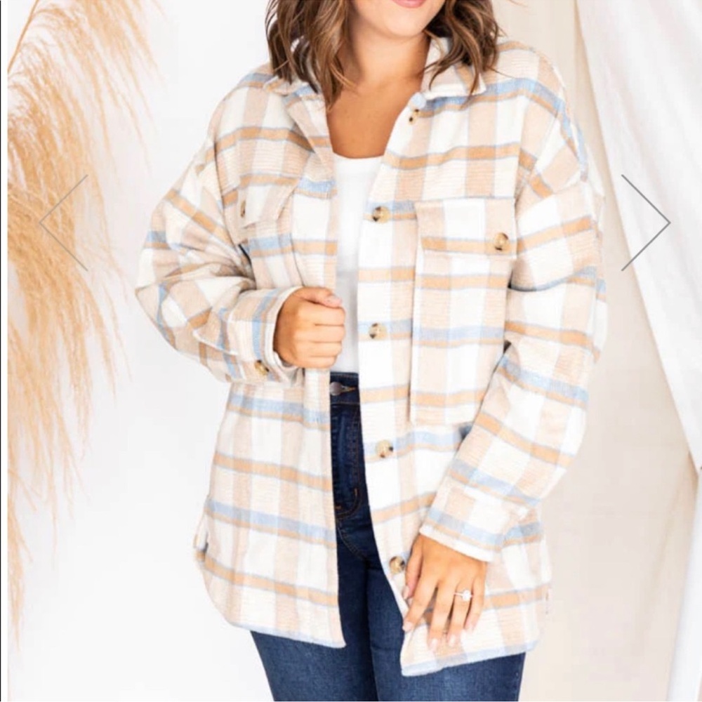 Pink Lily Shacket